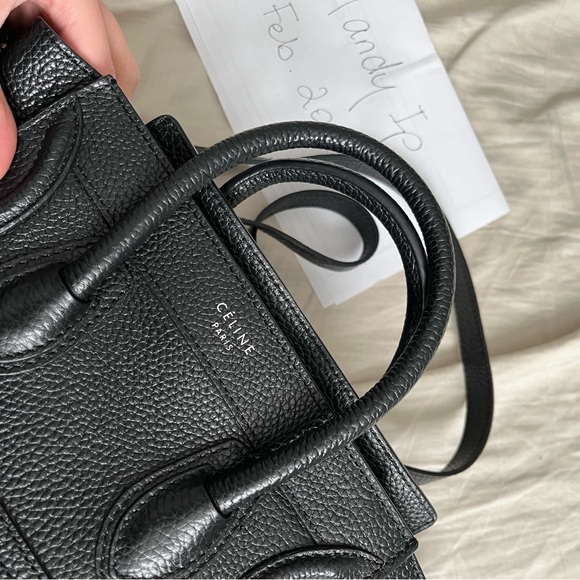 Authentic Celine Nano Luggage Crossbody - Picture 7 of 11